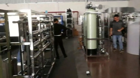 Vorbehandlungs-Edelstahl-RO-Umkehrosmosesystem für die Getränkeherstellung/Brunnenwasseraufbereitungsausrüstung für Getränke